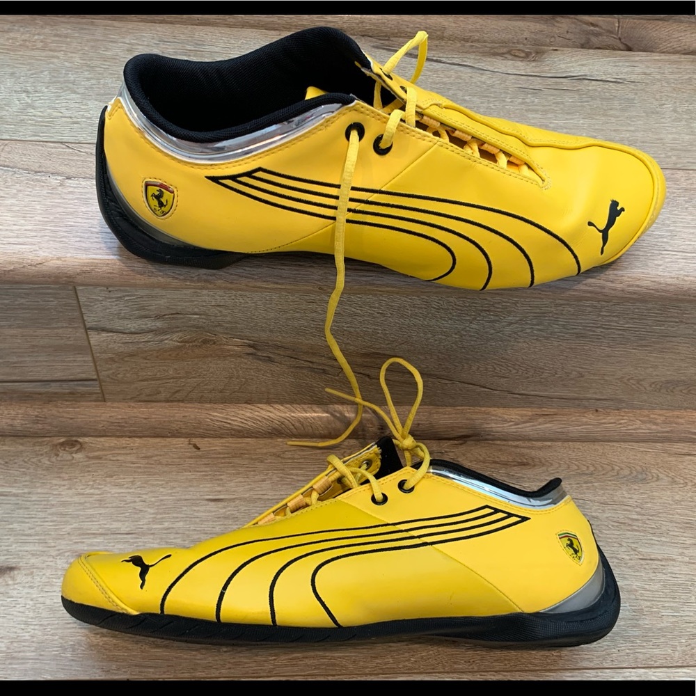 Men’s Ferrari edition yellow Pumas